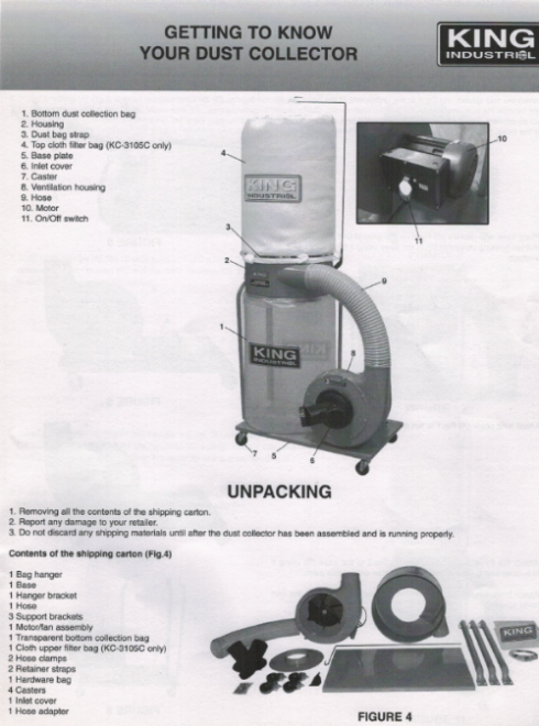 Dust Collertor parts